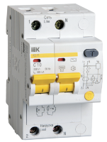 Автоматические выключатели дифференциального тока АД