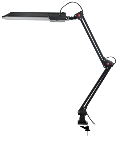 LIGHTING Светильник светодиодный настольный 2015 8Вт на струбцине черный IEK