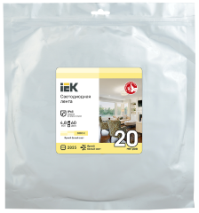 Лента светодиодная 20м LSR-2835WW60-4,8-IP65-12В IEK