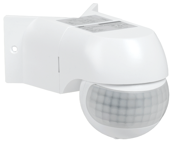 Датчик движения ДД-016 800Вт 180град 12м IP44 белый IEK