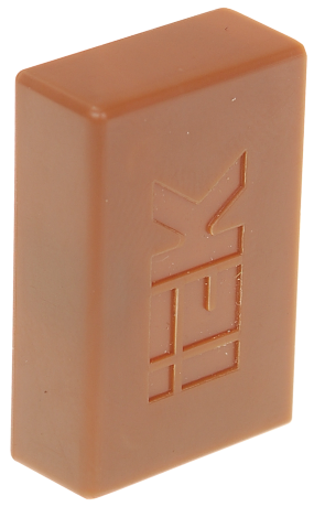 ELECOR Заглушка КМЗ 16х16 дуб (4шт/компл) IEK