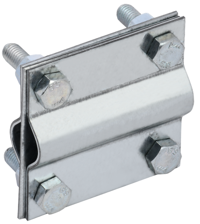 Зажим заземления крестообразный стержень-стержень оцинкованная сталь IEK