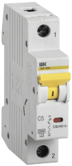 Выключатель автоматический ВА47-60 1Р 5А 6кА С IEK