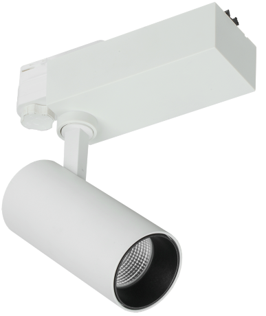 Светильник светодиодный трековый 301 PRO 20Вт 4000K трехфазный 36град белый IEK