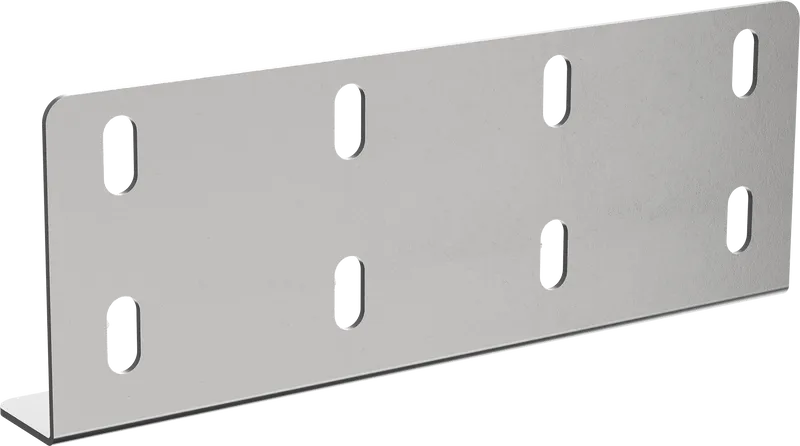 Пластина соединительная усиленная h=100мм 1,5мм RAL 9016 IEK