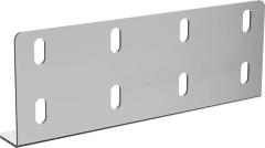 Пластина соединительная усиленная h=100мм 1,5мм RAL 9016 IEK