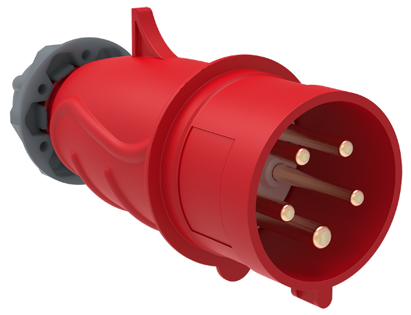 Вилка переносная ССИ-015 16А-6ч/200/346-240/415В 3Р+РЕ+N IP44 MAGNUM IEK