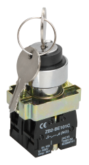 Переключатель LAY5-BG45 на 2 положения с ключом без фиксации IEK