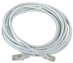 Шнур коммутационный (патч-корд) кат.5E FTP 10м серый GENERICA