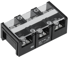 Блок зажимов наборный БЗН ТС-1003 35мм2 100A 3 пары IEK