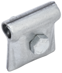 Зажим соединительный круглого проводника 6-12мм оцинкованная сталь IEK