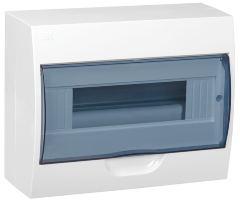 Бокс ЩРН-П-12 модулей навесной пластик IP41 IEK