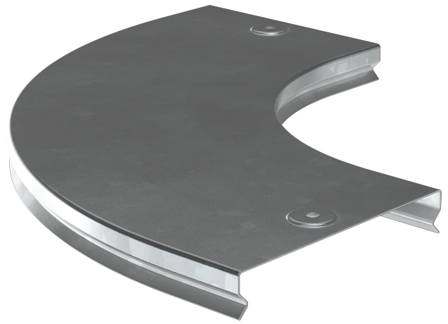 Крышка поворота плавного 90град (тип Г01) ESCA 400мм HDZ IEK