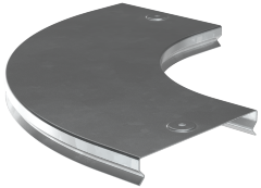 Крышка поворота плавного 90град (тип Г01) ESCA 400мм HDZ IEK