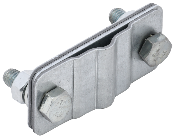 Зажим соединительный параллельный полоса/пруток-полоса оцинкованная сталь IEK