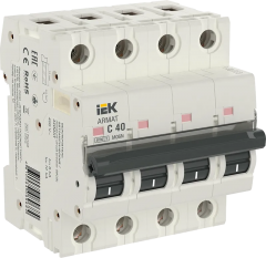 ARMAT Автоматический выключатель M06N 4P C 40А IEK