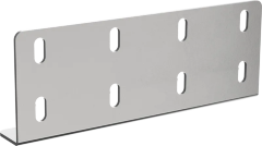 Пластина соединительная усиленная h=100мм 2,0мм RAL 9016 IEK