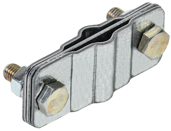 Зажим соединительный параллельный полоса/пруток-полоса/пруток оцинкованная сталь IEK