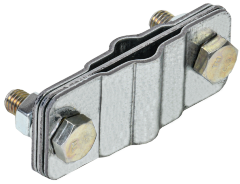 Зажим соединительный параллельный полоса/пруток-полоса/пруток оцинкованная сталь IEK