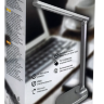 LIGHTING Светильник светодиодный настольный 2028 5Вт на подставке USB-выход диммер серебро IEK