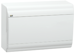 Бокс ЩРН-П-12 модулей навесной пластик IP41 PRIME белая дверь IEK