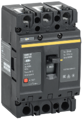 Выключатель автоматический ВА88-32 3Р 32А 25кА MASTER IEK