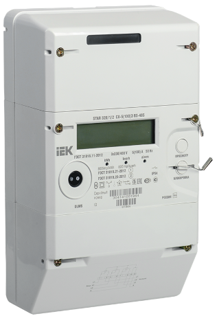 Счетчик электрической энергии трехфазный многотарифный STAR 328/1 С8-5(100)Э RS-485 IEK