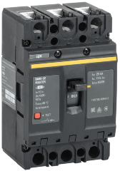 Выключатель автоматический ВА88-32 3Р 40А 25кА MASTER IEK