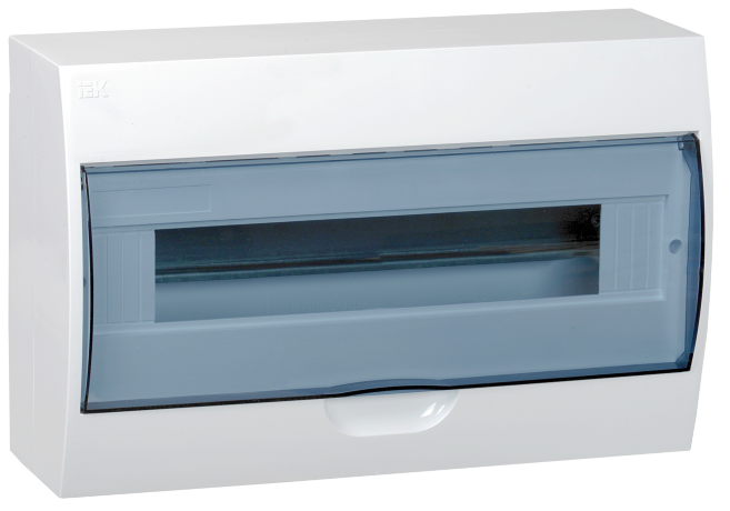 Бокс ЩРН-П-18 модулей навесной пластик IP41 IEK
