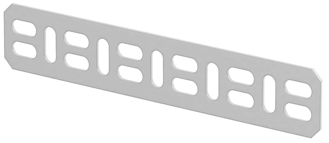 Пластина соединительная h=50мм RAL IEK