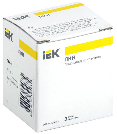 Приставка ПКИ-31 дополнительные контакты 3з+1р IEK