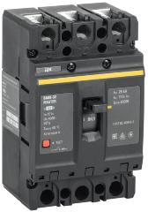 Выключатель автоматический ВА88-32 3Р 63А 25кА MASTER IEK