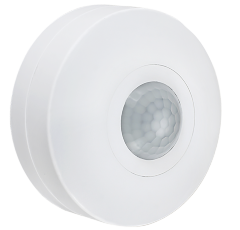 Датчик движения ДД-025 1200Вт 360град 6м IP20 белый IEK