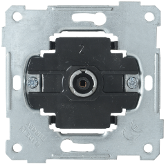 Розетка 1-местная телевизионная проходная РТВ10-0-Б BOLERO IEK