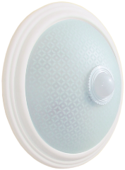 Светильник НПО3234Д 2х25 с датчиком движения белый IEK