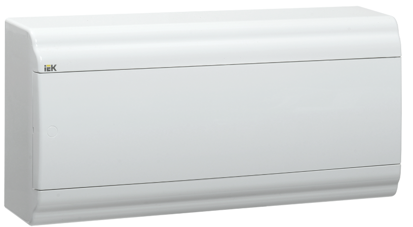 Бокс ЩРН-П-18 модулей навесной пластик IP41 PRIME белая дверь IEK