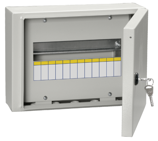 TITAN 3 Корпус металлический ЩРн-12 (240х330х120мм) IP54 IEK