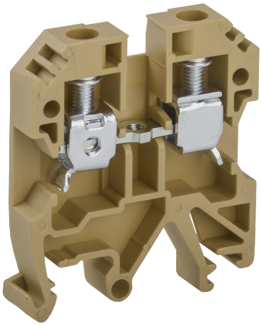 Клемма винтовая КВИ-6мм2 желтая IEK