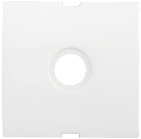 Накладка телевизионная проходная/оконечная НTV-1-ББ BOLERO белый IEK