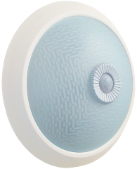 Светильник НПО3235Д 2х25 с датчиком движения белый IEK