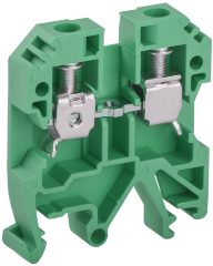 Клемма винтовая КВИ-6мм2 зеленая IEK