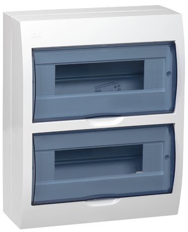 Бокс ЩРН-П-24 модуля навесной пластик IP41 IEK