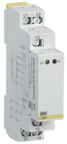 Реле контроля фаз ORF 03 3 фазы 220-460В AC IEK