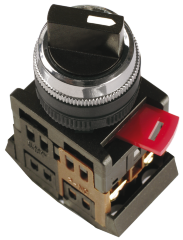 Переключатель АС-22 на 2 фиксированных положения &quot;I-O&quot; 1з+1р IEK