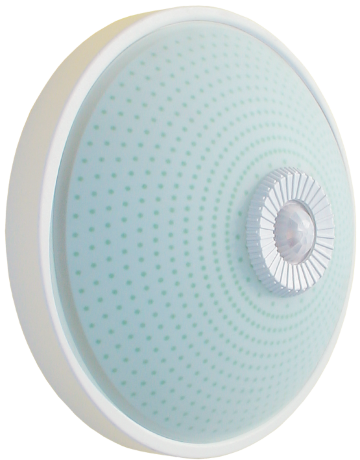 Светильник НПО3237Д 2х25 с датчиком движения белый IEK