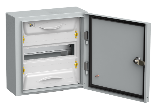 Корпус металлический распределительный ЩРн-12з-1 IP54 UNIVERSAL IEK