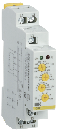 Реле контроля фаз ORF 04 3 фазы 220-460В AC IEK