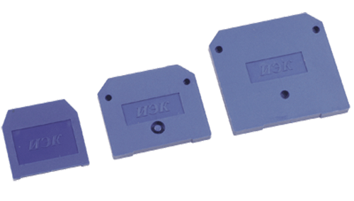 Заглушка для ЗНИ-10мм2 (JXB70A) синяя IEK