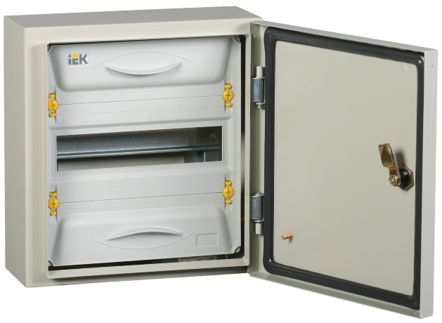 Корпус металлический распределительный ЩРн-12з-1 У2 IP54 PRO IEK