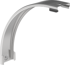 Крышка поворота плавного 90град вертикального внешнего (тип В20) ESCA 80мм IEK